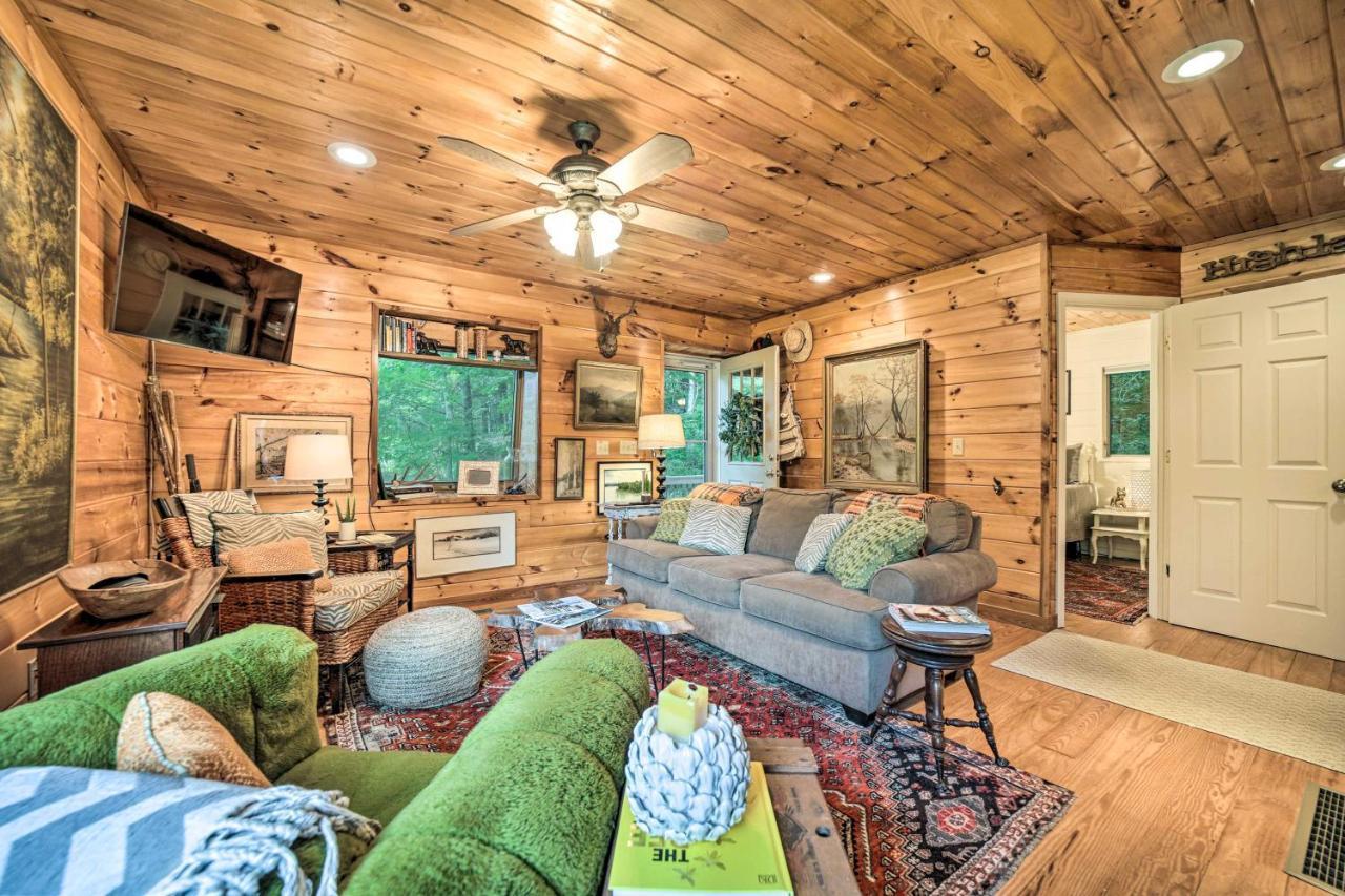 Highlands Cabin On Buck Creek About 8 Mi To Town! Dış mekan fotoğraf