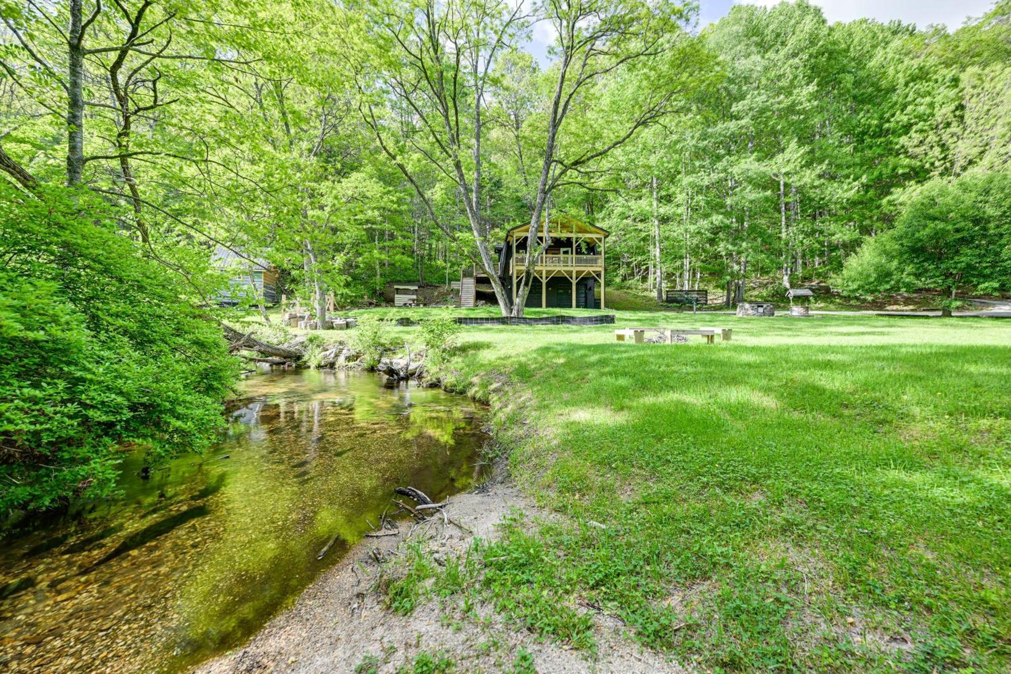 Highlands Cabin On Buck Creek About 8 Mi To Town! Dış mekan fotoğraf